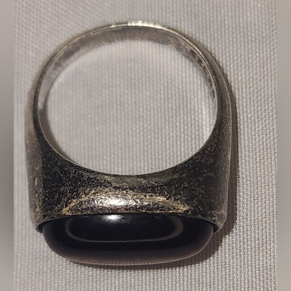 Vintage Sterling Silver Tigers Eye Stone Ring.        Size 5 1/2 - Picture 5 of 9